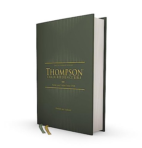 ESV, Thompson Chain-Reference Bible, Hardcover, Green, Red Letter