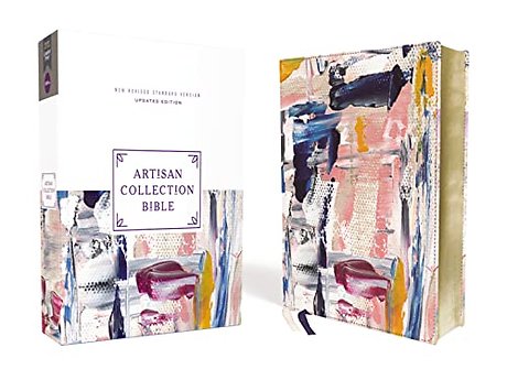 NRSVue, Artisan Collection Bible, Leathersoft, Multi-color/Blue, Comfort Print