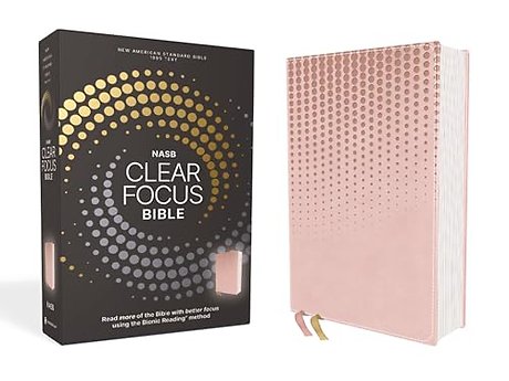 NASB, Clear Focus Bible, Leathersoft, Pink