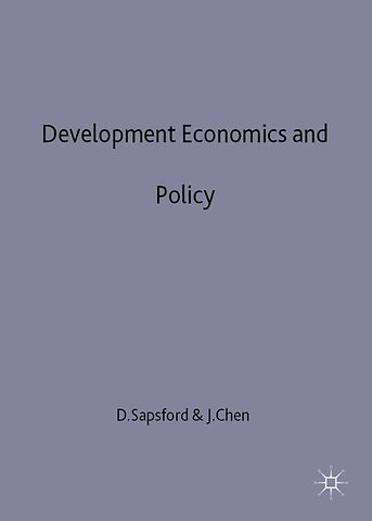 Development Economics and Policy