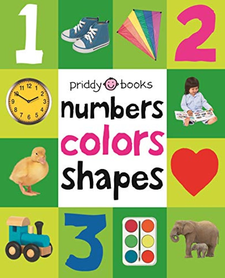 First 100 Numbers, Colors, Shapes