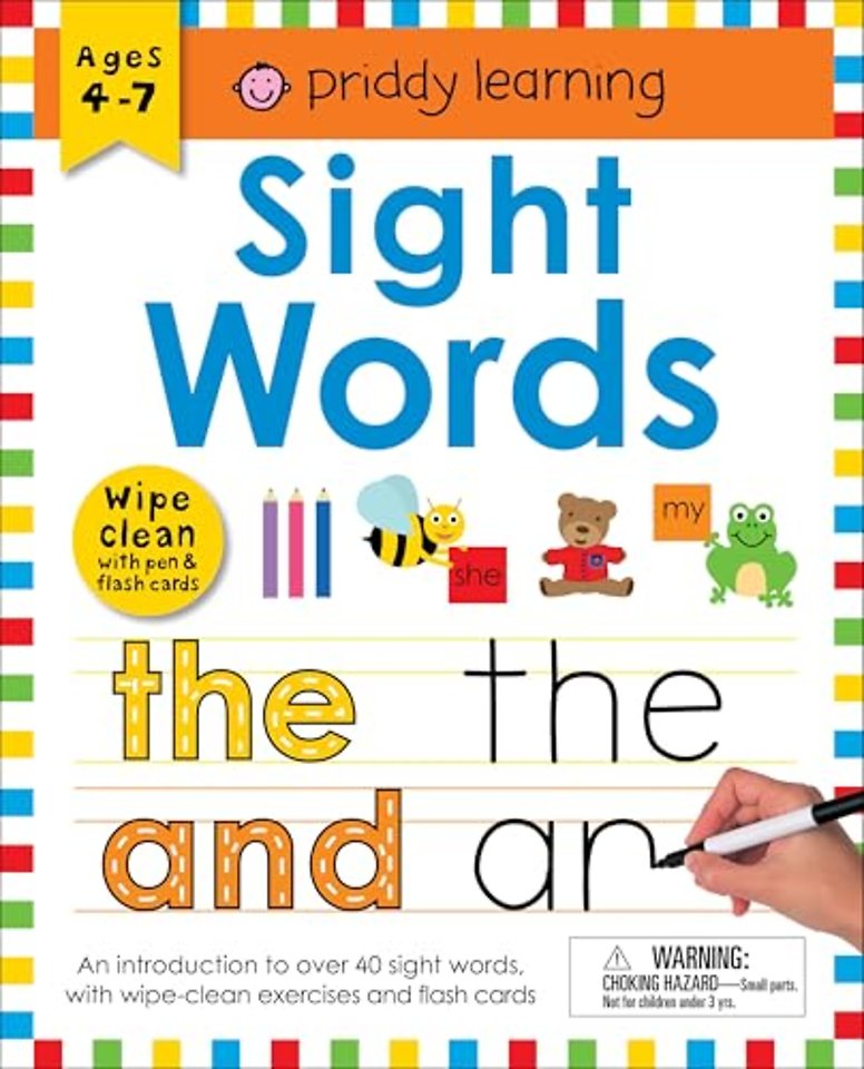 Wipe Clean Workbook: Sight Words (enclosed spiral binding)