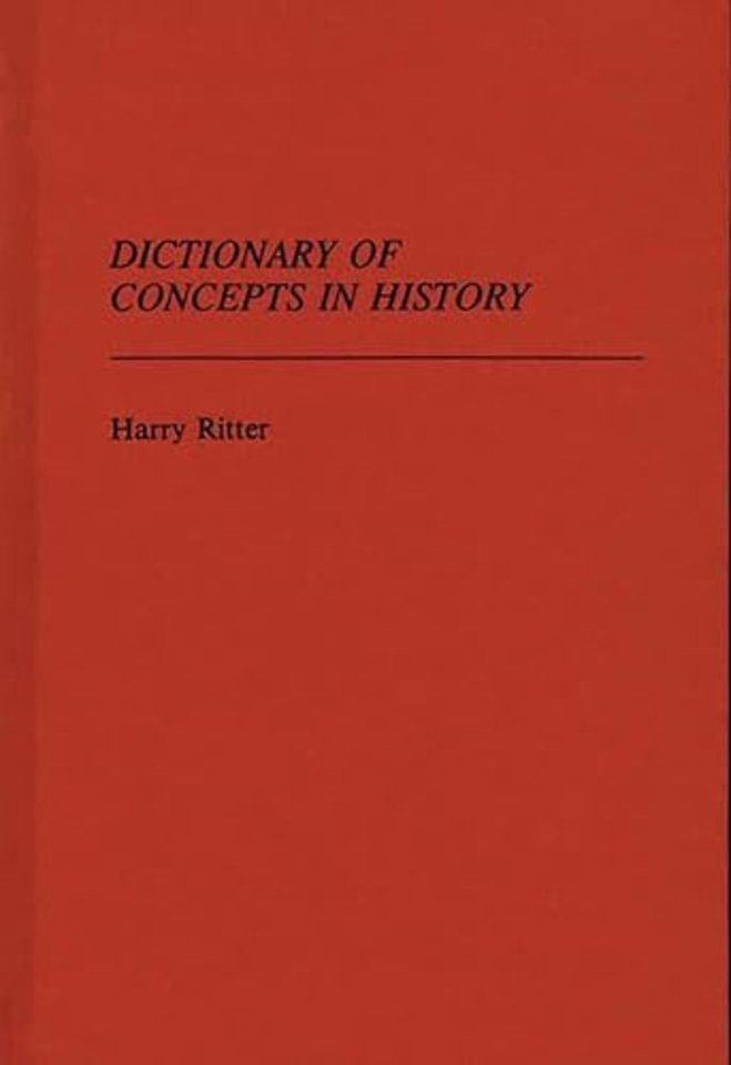 Dictionary of Concepts in History