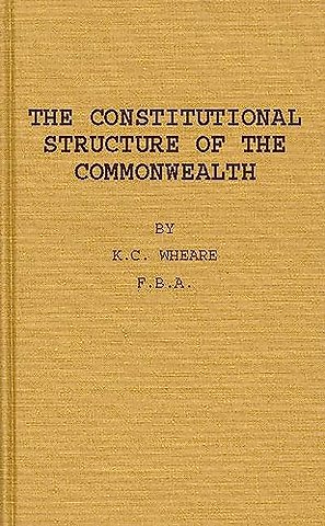 The Constitutional Structure of the Commonwealth.