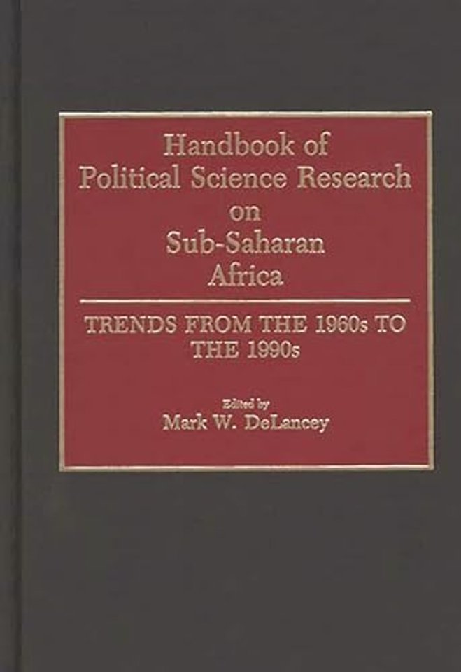 Handbook of Political Science Research on Sub-Saharan Africa