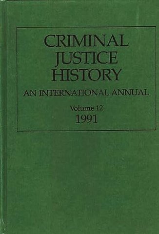 Criminal Justice History