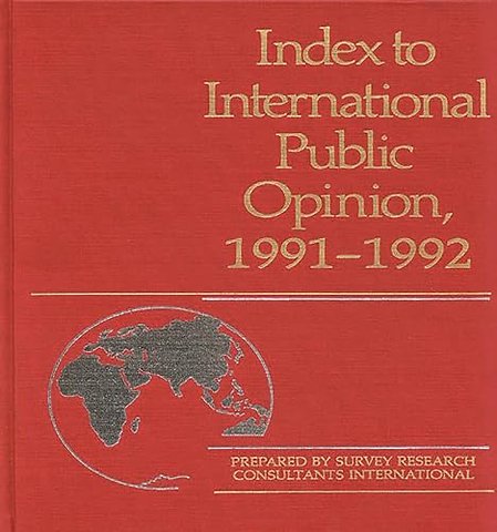 Index to International Public Opinion, 1991-1992
