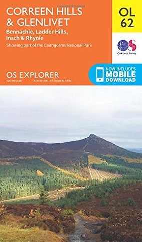 Correen Hills & Glenlivet, Bennachie & Ladder Hills, Insch & Rhynie