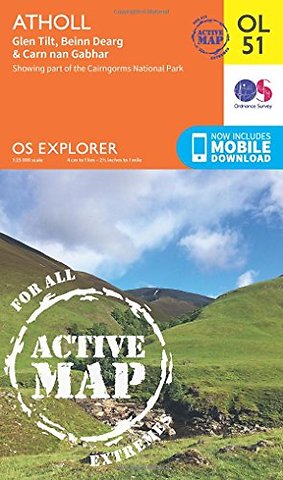 Atholl, Glen Tilt, Beinn Dearg & Carn nan Gabhar