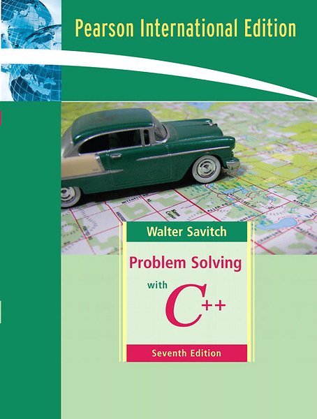 walter savitch problem solving with c++ 7th edition