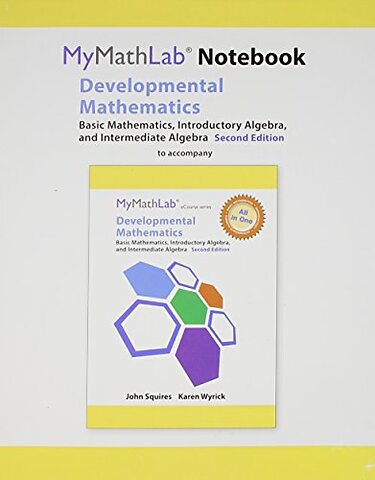 MyLab Math Notebook for Developmental Mathematics