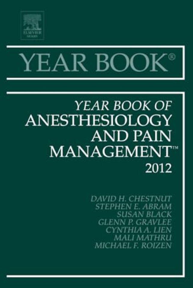 Year Book of Anesthesiology and Pain Management 2012