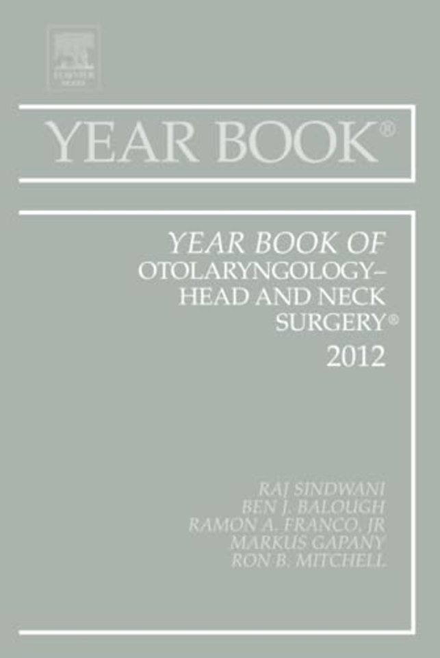 Year Book of Otolaryngology - Head and Neck Surgery 2012