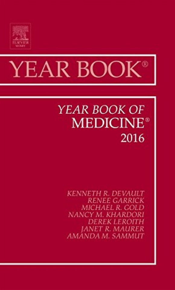 Year Book of Medicine, 2016