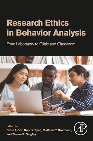 Research Ethics in Behavior Analysis