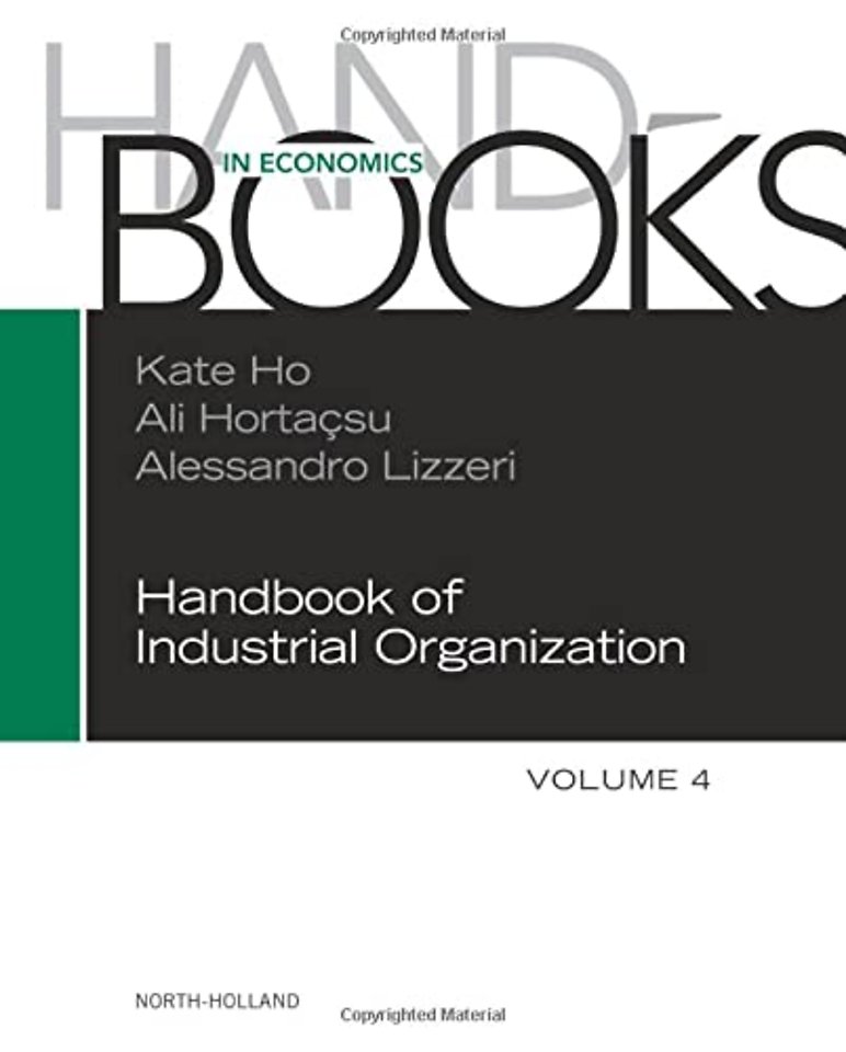Handbook of Industrial Organization