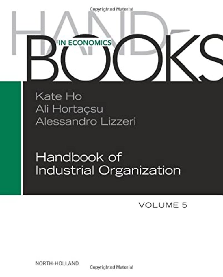 Handbook of Industrial Organization