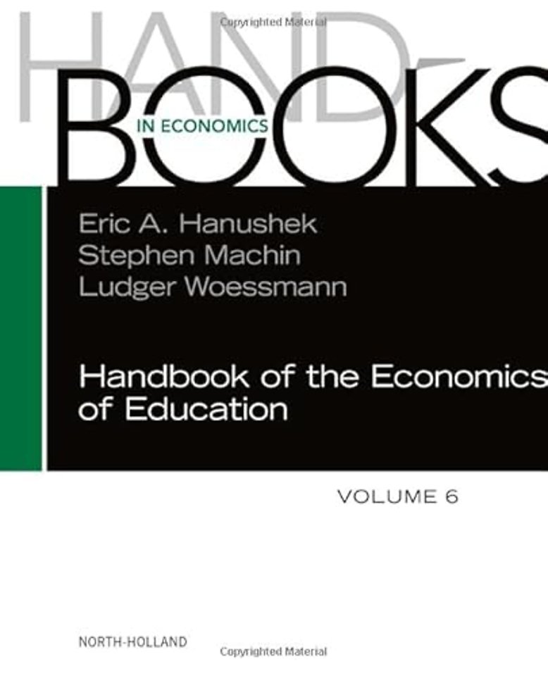 Handbook of the Economics of Education