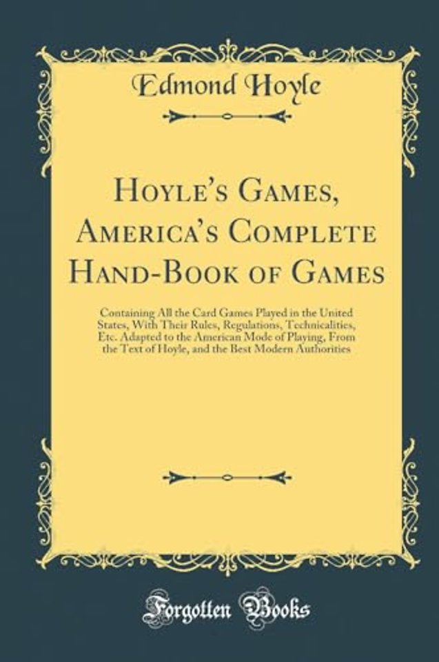 Hoyle's Games, America's Complete Hand-Book of Games