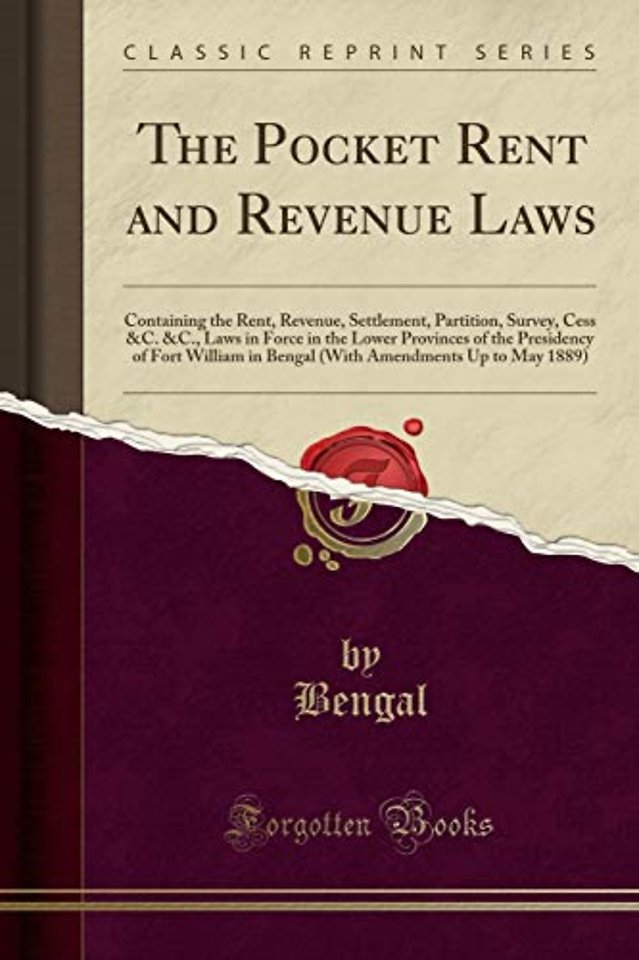 The Pocket Rent and Revenue Laws