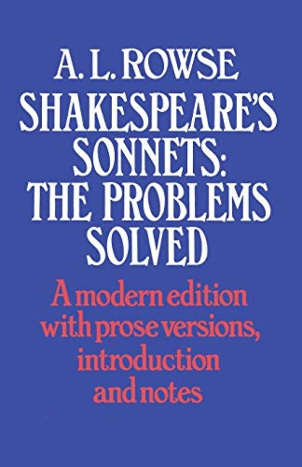 Shakespeare’s Sonnets