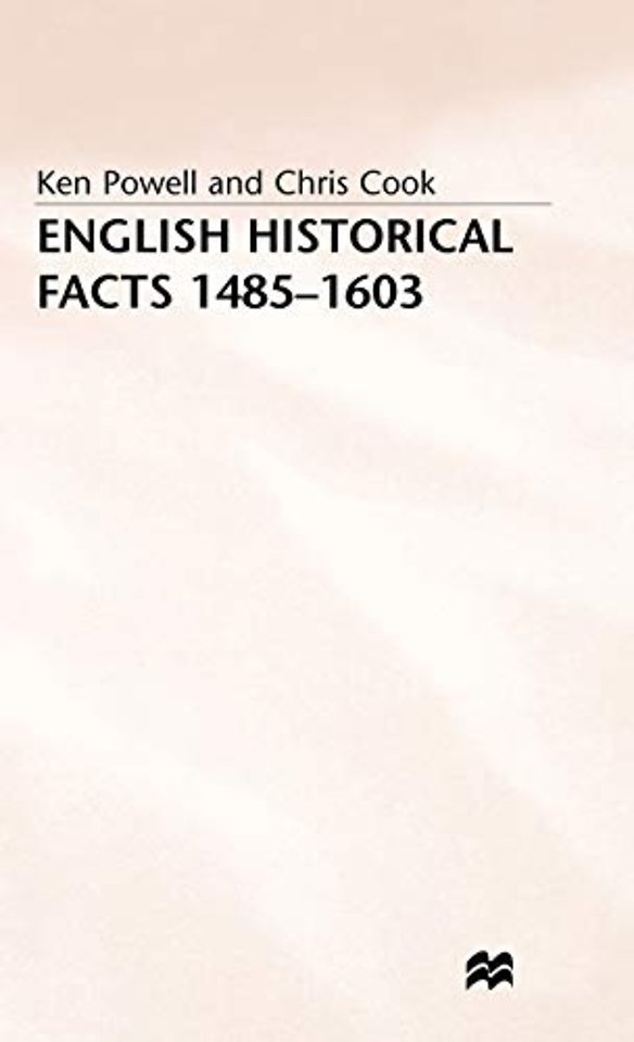 English Historical Facts 1485–1603