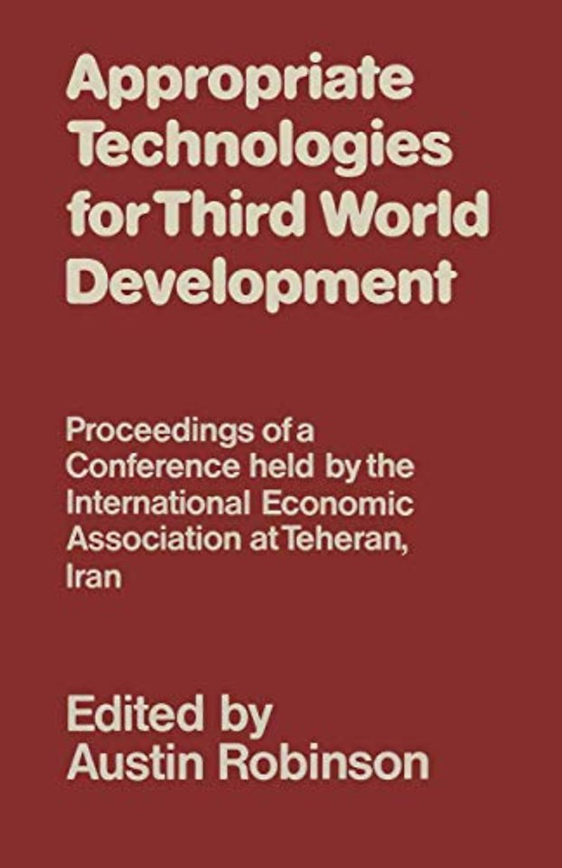 Appropriate Technologies for Third World Development