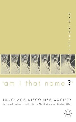 ‘Am I That Name?’