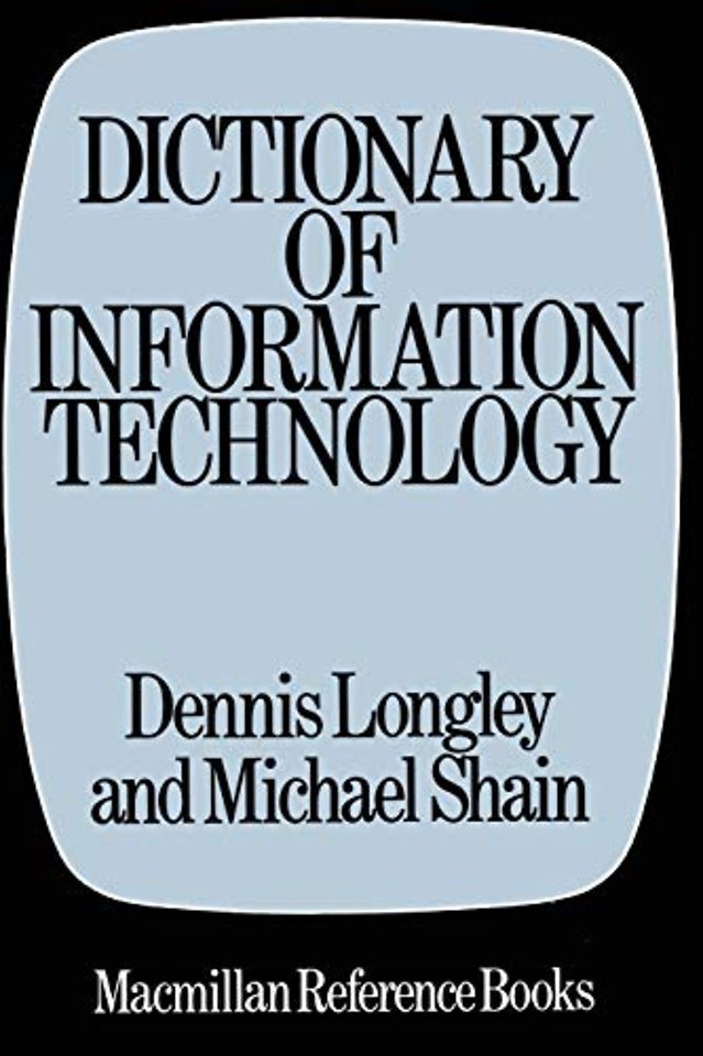 Dictionary of Information Technology