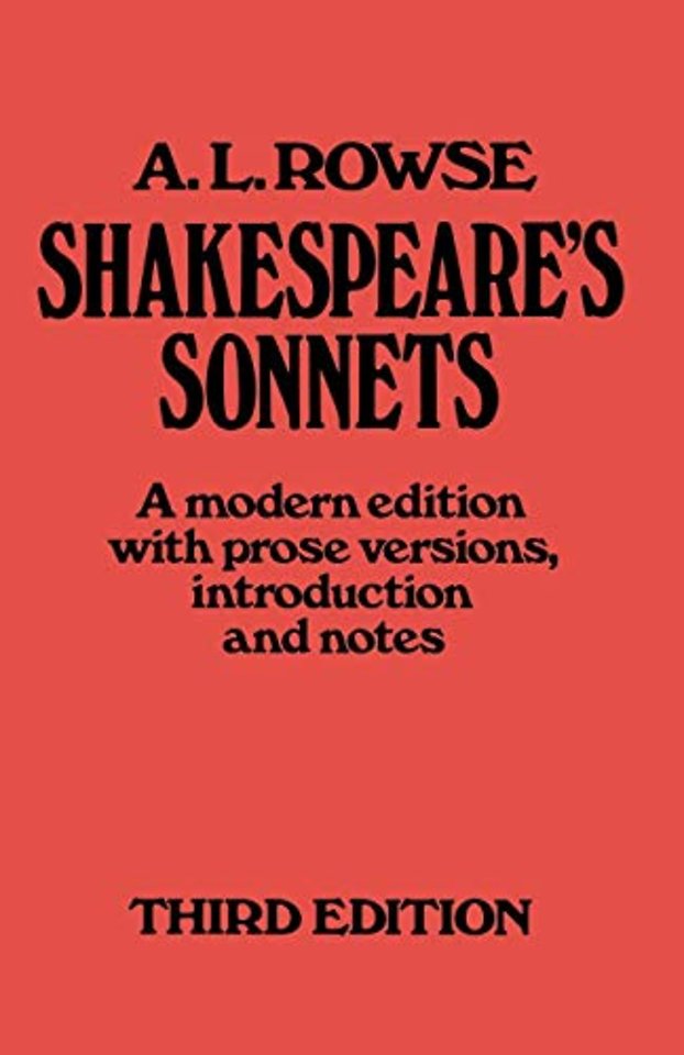 Shakespeare’s Sonnets