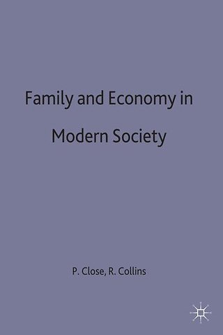 Family and Economy in Modern Society