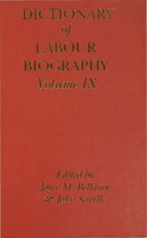 Dictionary of Labour Biography