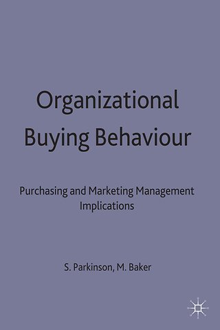 Organizational Buying Behaviour