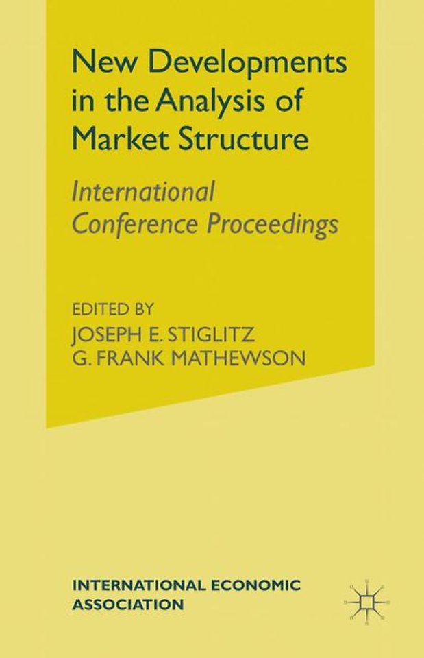 New Developments in Analysis of Market Structure