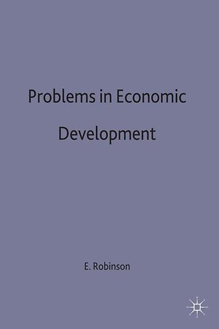 Problems in Economic Development