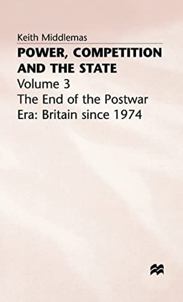 Power, Competition and the State