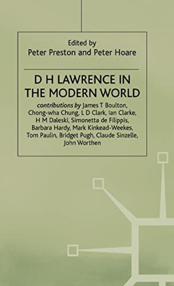D. H. Lawrence in the Modern World