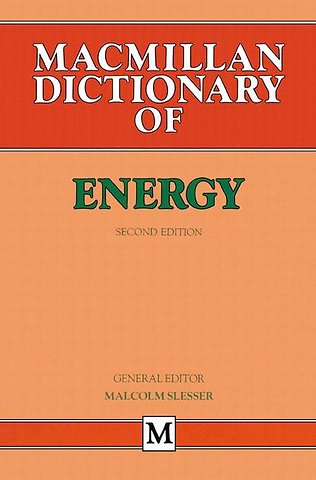 Dictionary of Energy