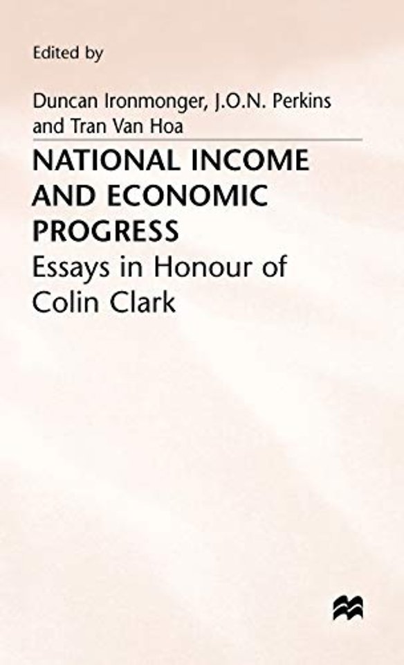 National Income and Economic Progress