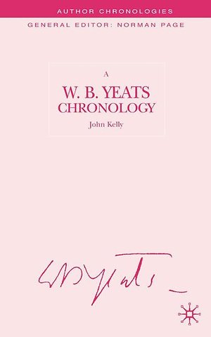 A W.B. Yeats Chronology
