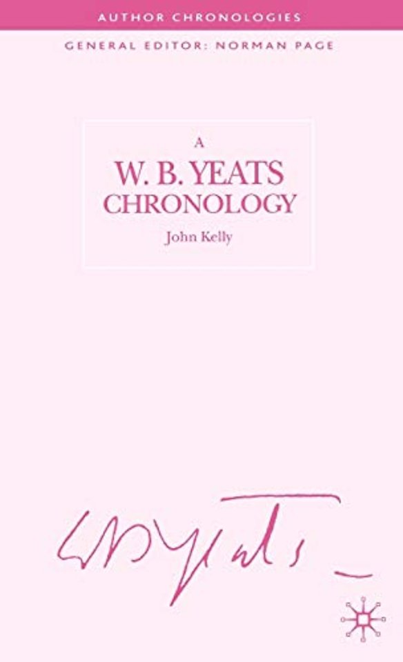 A W.B. Yeats Chronology