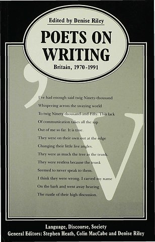 Poets on Writing