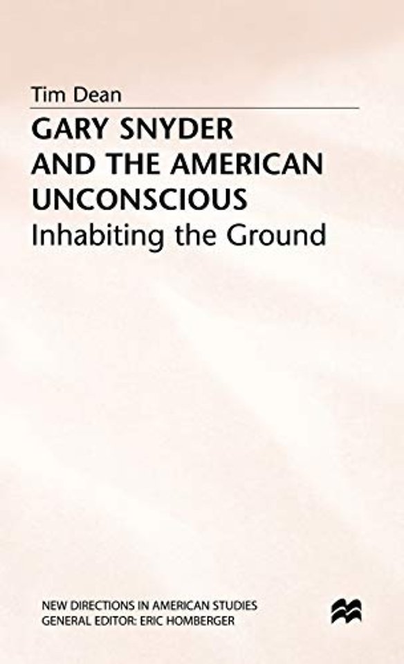 Gary Snyder and the American Unconscious
