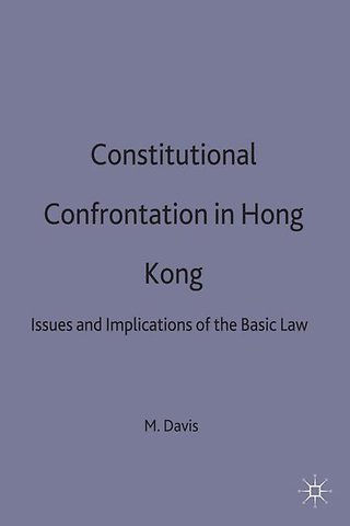 Constitutional Confrontation in Hong Kong