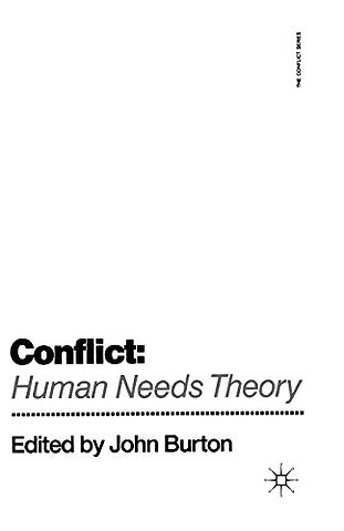 Conflict: Human Needs Theory