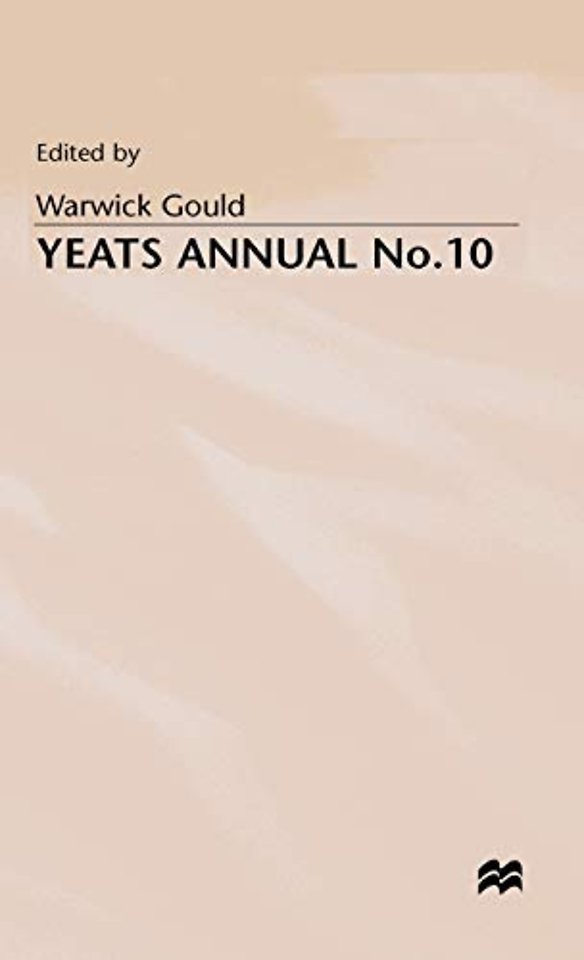 Yeats Annual No. 10