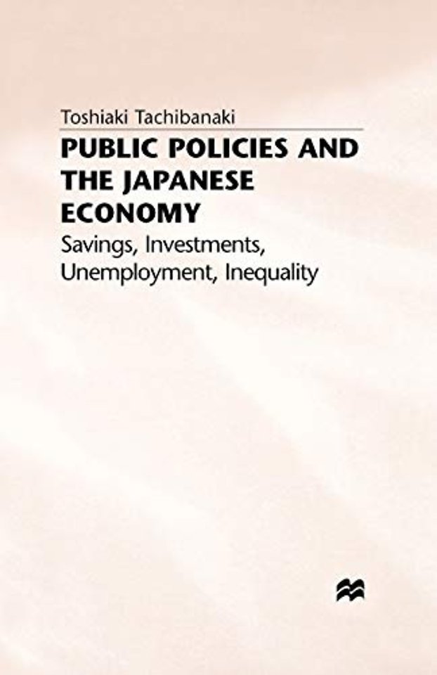 Public Policies and the Japanese Economy