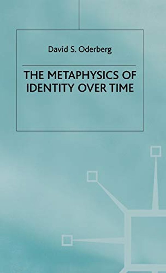 The Metaphysics of Identity over Time