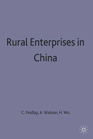 Rural Enterprises in China