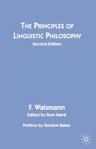 The Principles of Linguistic Philosophy